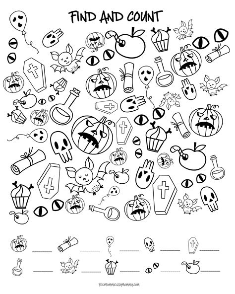 Halloween printable games