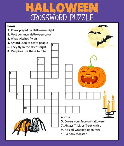 Halloween printable puzzles