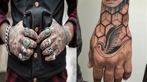 Hand Tattoo Ideas for Men with Meaning