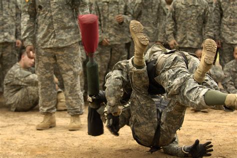 Hand-to-hand combat training for army medics