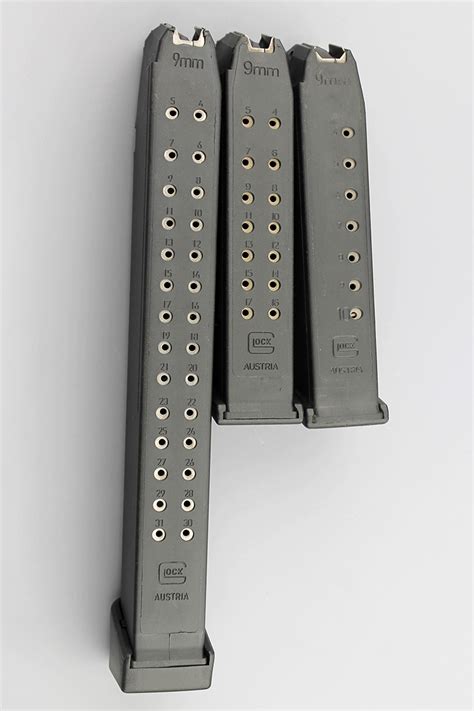 Handgun magazine capacity