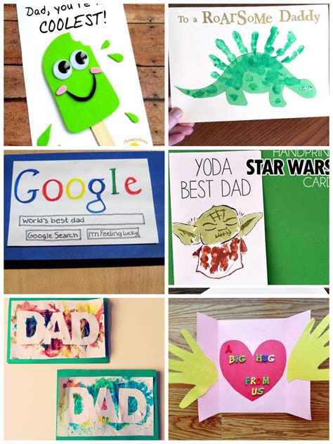 Handmade Fathers Day cards