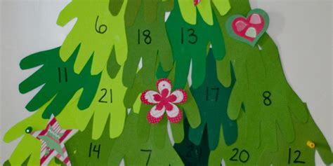 Handprint Advent calendars