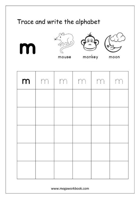 Handwriting worksheets printables for kids