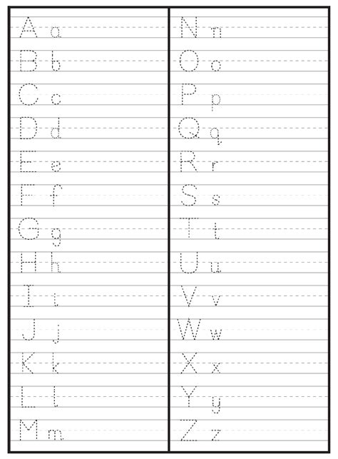 Handwriting worksheets printables