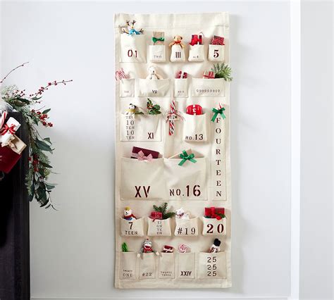 Hanging Floral Advent Calendar