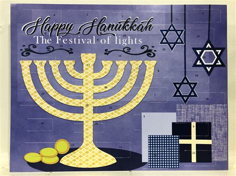 Hanukkah advent kids