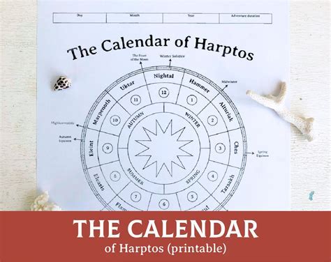 Harptos Calendar Role Playing