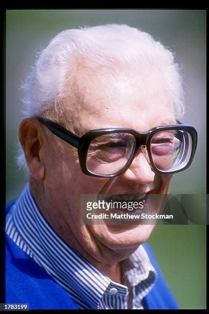 Harry Caray with the St. Louis Cardinals