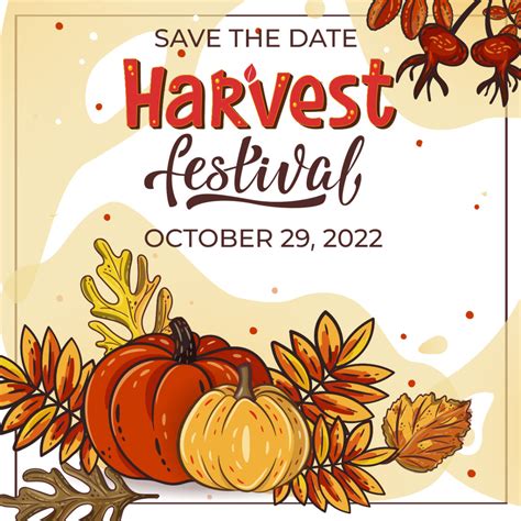 Harvest festival coloring page