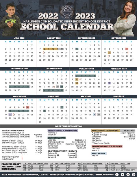 HCISD School Calendar