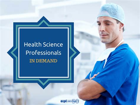 health sciences professionals demand