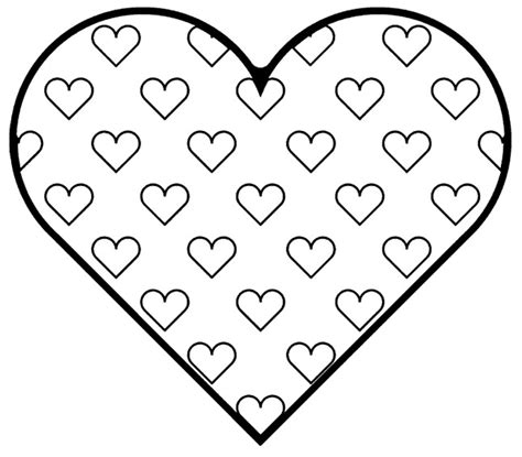 Heart Coloring Page Ideas for Valentine's Day