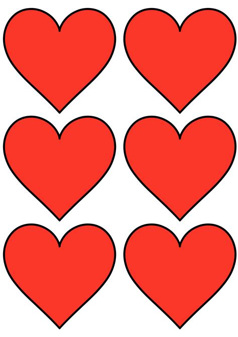 Heart Printable Templates in Art Therapy