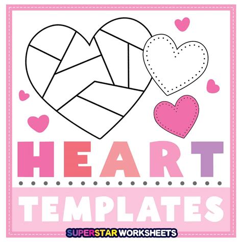 Heart Templates for Activities