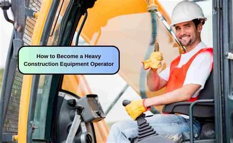 Heavy Construction Equipment Operator at work