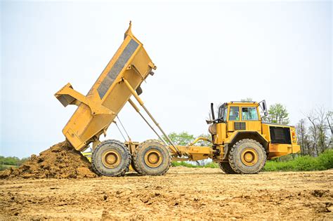 Heavy equipment operator operating an excavator