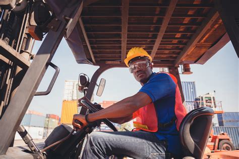 Heavy Machinery Operator Staying Focused