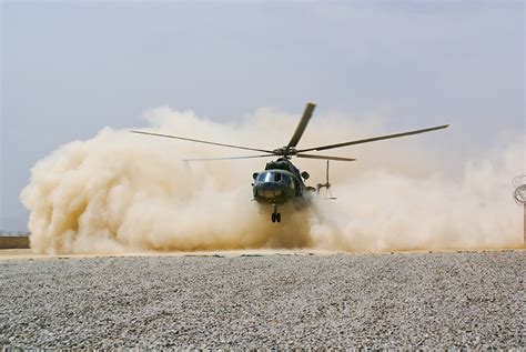 Helicopter landing