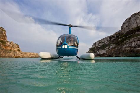 Helicopter Landing on Water