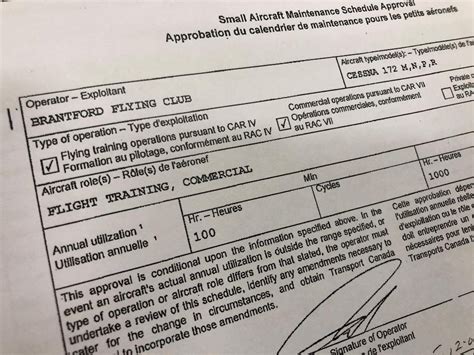 Helicopter Maintenance Schedule