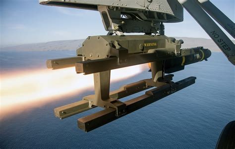 Hellfire Missile in Flight