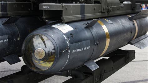 A photo of Hellfire missiles being manufactured at a production facility