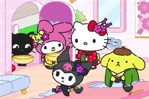 Hello Kitty with animals