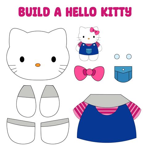 Hello Kitty printable crafts