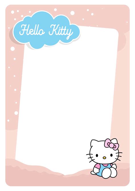 Hello Kitty printable ideas