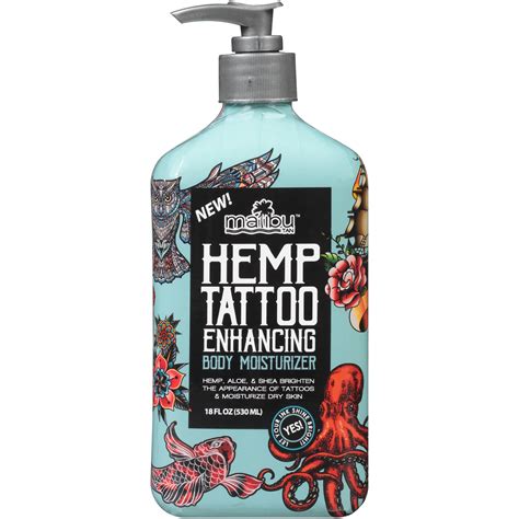 hemp tattoo lotion benefits