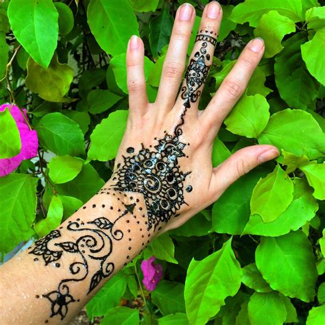 Henna Tattoo Sticker Art