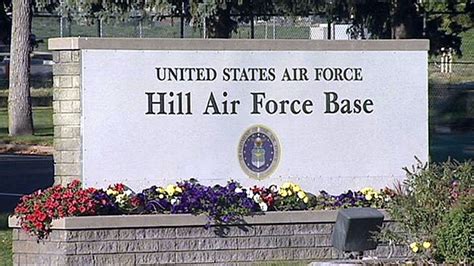 Aerial view of Hill Air Force Base