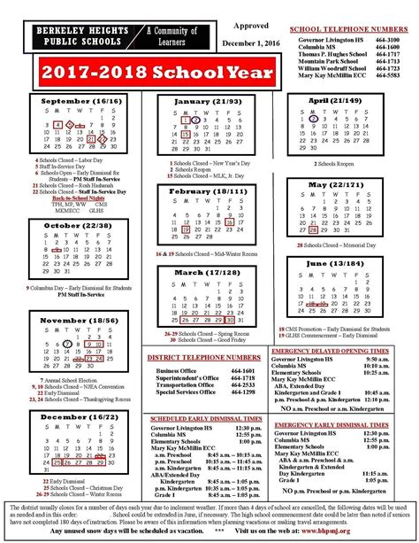 Hillsborough Schools Day Off Calendar and Time Management