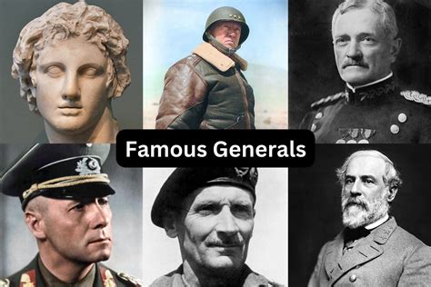 Historical Examples of Famous Generals