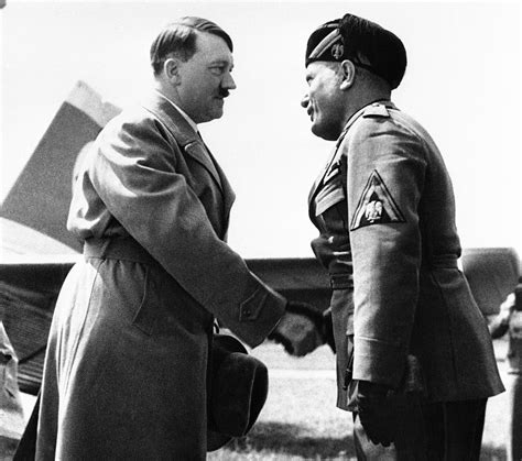 Hitler and Mussolini