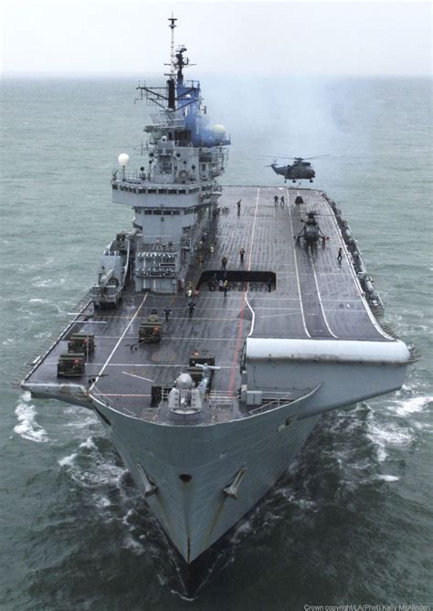 HMS Illustrious Aircraft Carrier