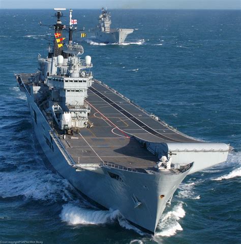 HMS Invincible Aircraft Carrier