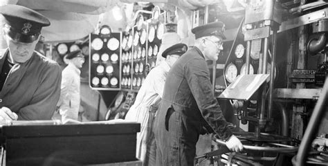 HMS Prince of Wales engine room