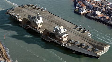 Advanced coating application on HMS Queen Elizabeth