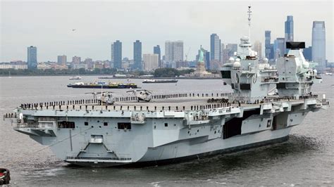 HMS Queen Elizabeth at anchor