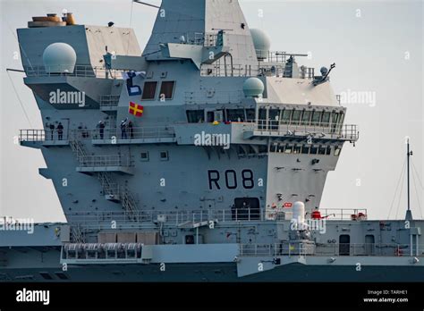 The bridge of the HMS Queen Elizabeth