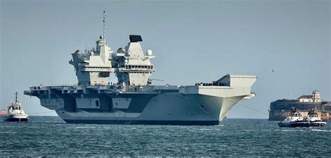 Composite material repair on HMS Queen Elizabeth