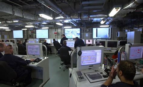 HMS Queen Elizabeth control room