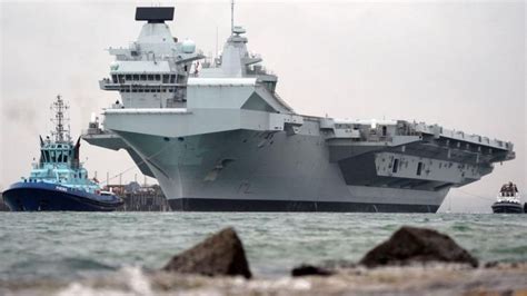 Gearbox repair on HMS Queen Elizabeth