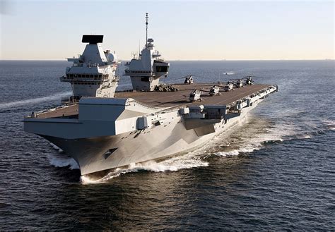 HMS Queen Elizabeth (R08) Flight Deck