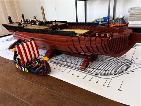 HMS Victory hull construction