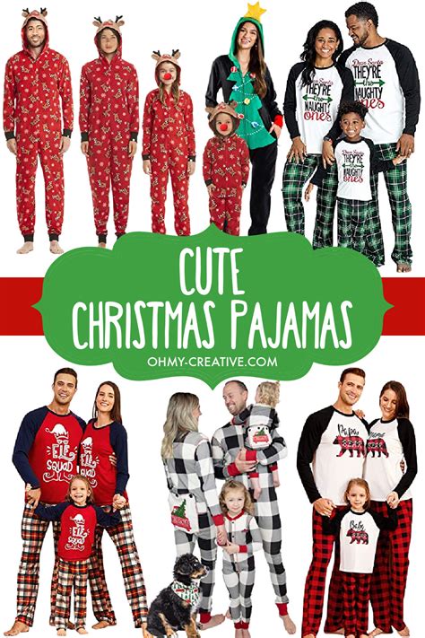 Old Navy holiday pajamas for holiday cheer