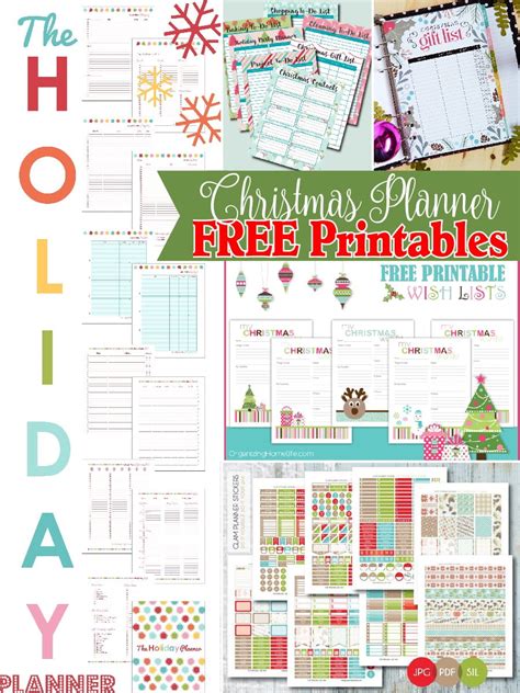 Holiday planner organization tips and tricks