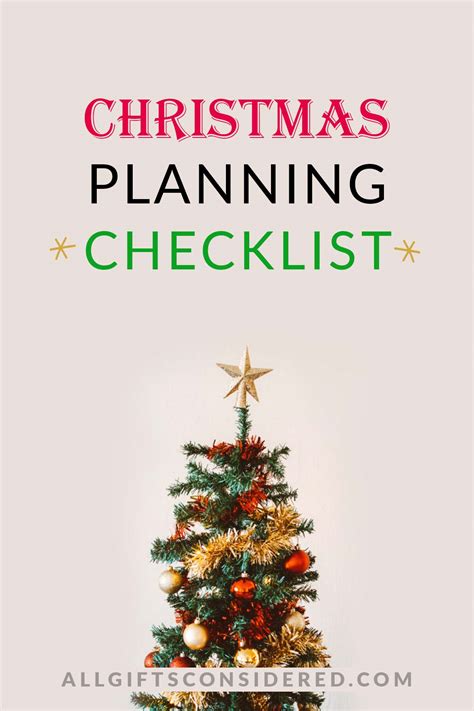 Holiday Planning